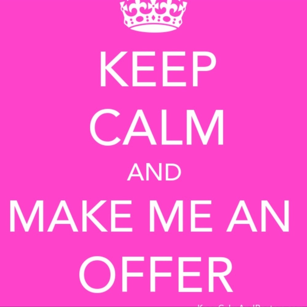 Make reasonable offers